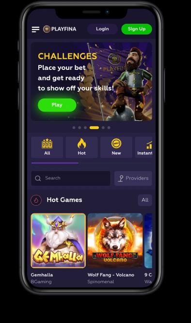 Playfina Casino Mobile